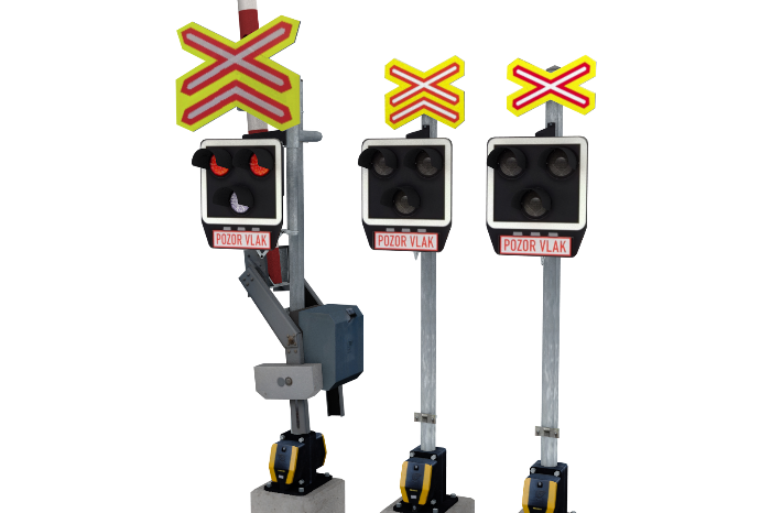 Výstražníky AŽD97 LED v různých variantách